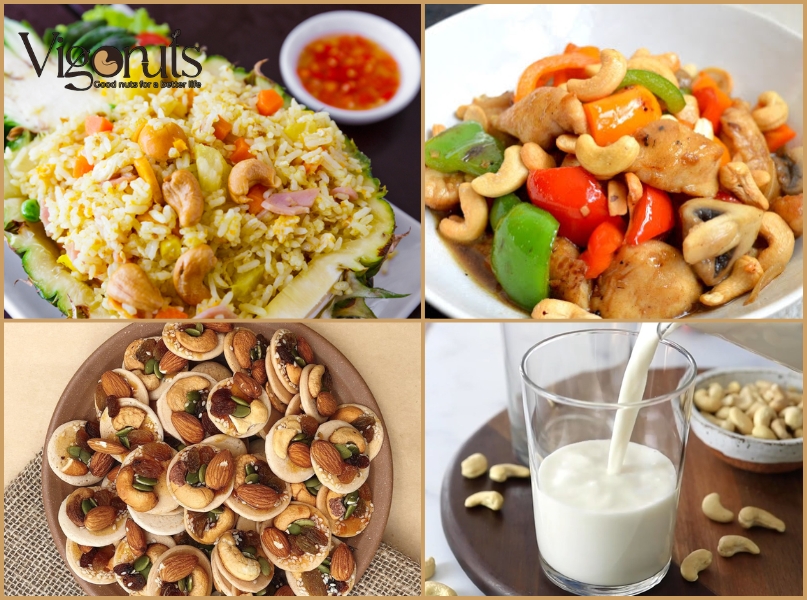 Những món ăn ngon lạ từ hạt điều